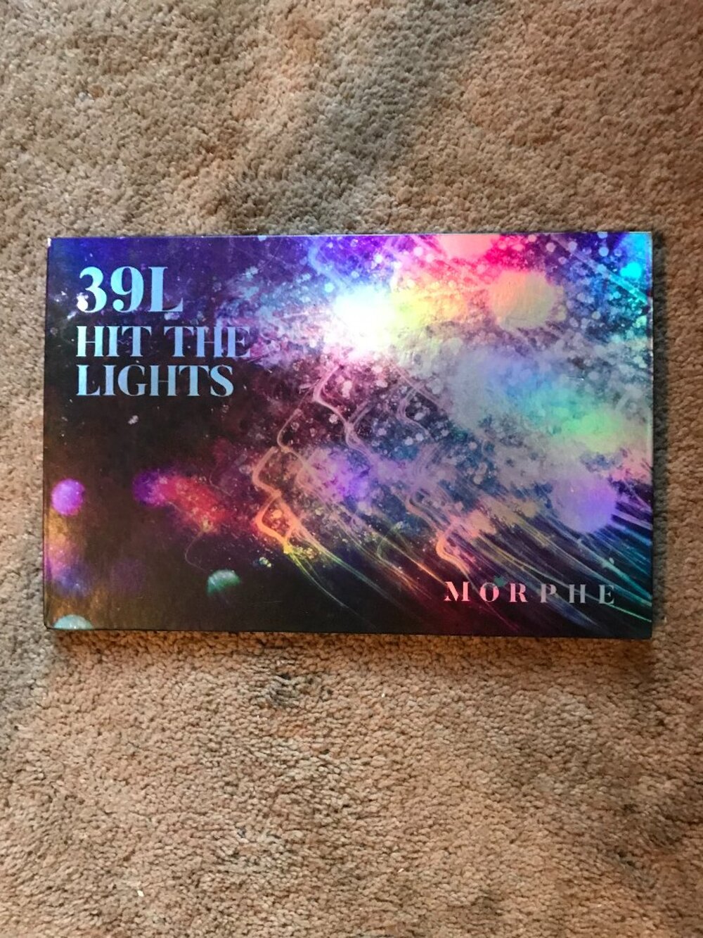 Morphe eyeshadow pallet